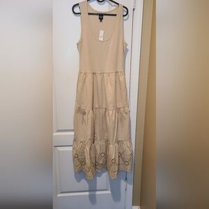 Gap Hakoba midi summer dress Size Tall Large